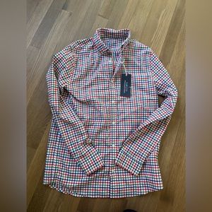 Vineyard vines boys woven performance shirt